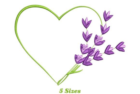Elegant Floral Heart Shaped Flower Embroidery Review