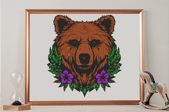Floral Bear Head: A Designer’s Review for Boutique Sweatshirt Embroidery