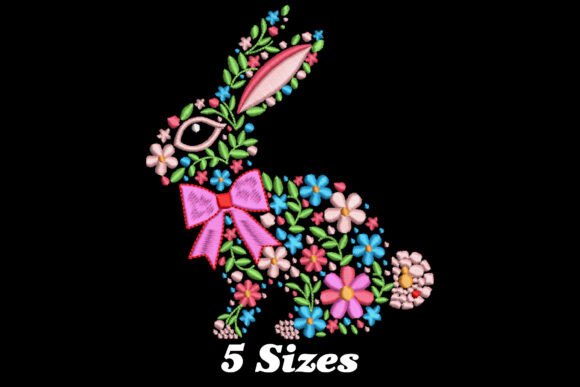 Floral Easter Bunny: A Merchandise Design Review
