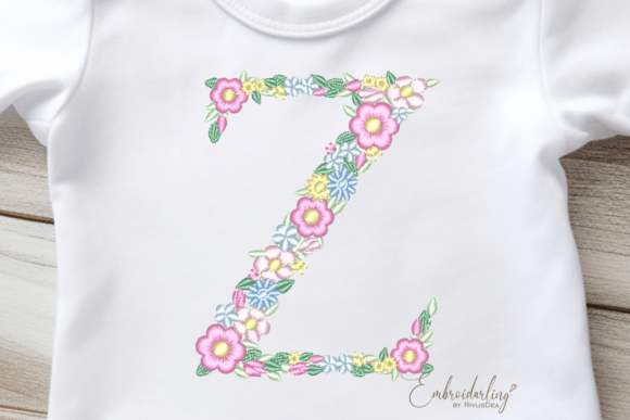 Floral Letter Z Machine Embroidery: A Designer’s Real-Use Review
