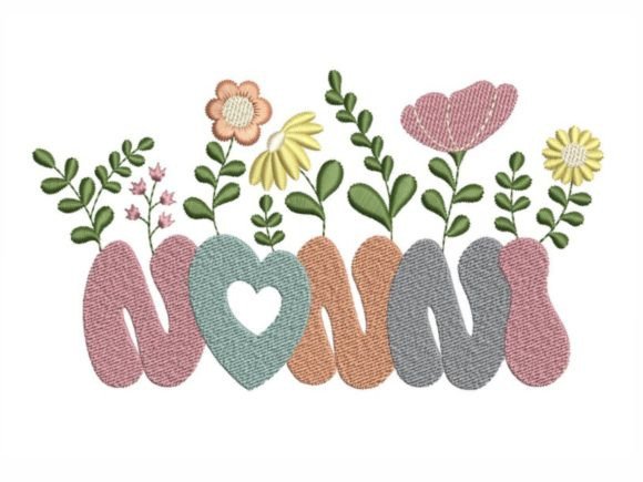 Floral Nonni: A Designer’s Review for Boutique Sweatshirt Embroidery