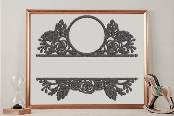 Floral Split Monogram Frame: A Designer’s Real-World Evaluation for Embroidery Projects