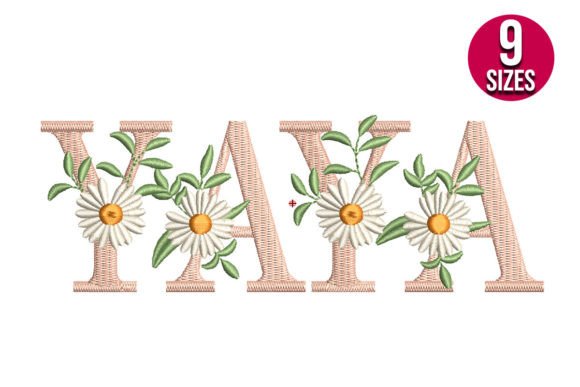 Floral Yaya: A Versatile Embroidery Design for Everyday Handmade Projects
