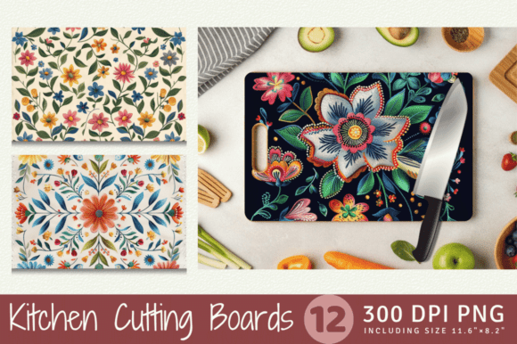 Retro Floral Embroidery Cutting Boards S: A Seasonal Designer’s Review
